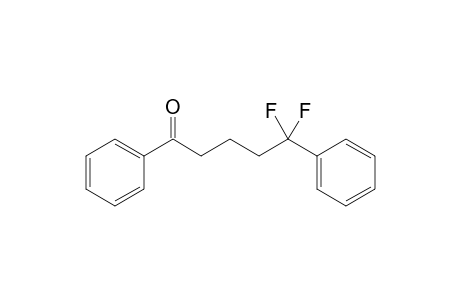 5,5-Difluoro-1,5-diphenylpentan-1-one