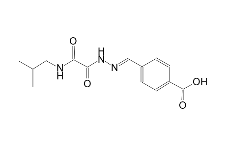 benzoic acid, 4-[(E)-[[2-[(2-methylpropyl)amino]-1,2-dioxoethyl]hydrazono]methyl]-