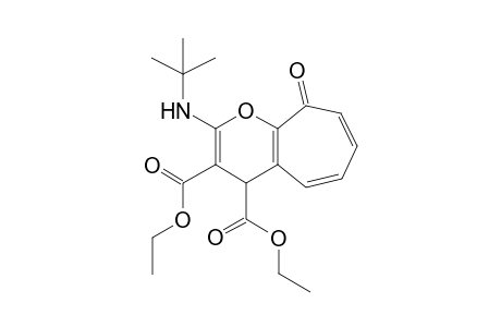 Diethyl 2-(tert-Butylamino)-4,9-dihydro-9-oxocyclohepta[b]pyran-3,4-dicarboxylate