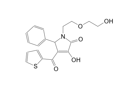 3-hydroxy-1-[2-(2-hydroxyethoxy)ethyl]-5-phenyl-4-(2-thienylcarbonyl)-1,5-dihydro-2H-pyrrol-2-one