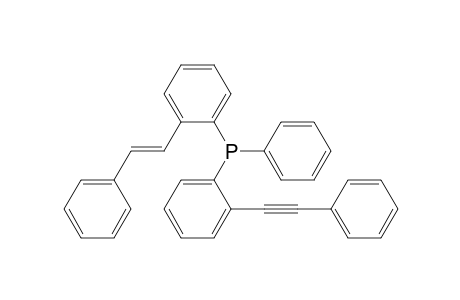 Phosphine, phenyl[2-(2-phenylethenyl)phenyl][2-(phenylethynyl)phenyl]-, (E)-