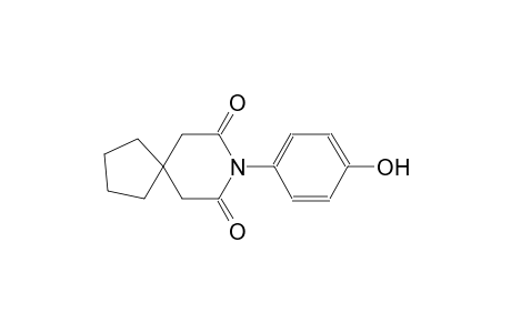 8-azaspiro[4.5]decane-7,9-dione, 8-(4-hydroxyphenyl)-