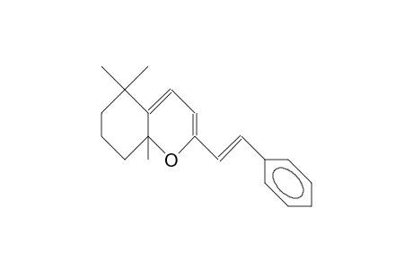 1,7,7-Trimethyl-3-([E]-2-phenyl-ethenyl)-2-oxa-B icyclo(4.4.0)deca-3,5-diene