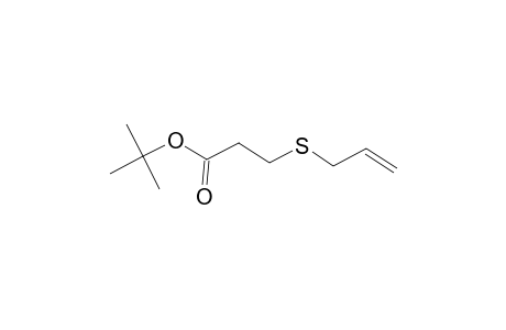 Propionic acid, 3-(allylthio)-, tert-butyl ester