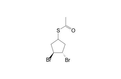 Trans-1,2-dibromo-4-thioacetoxycyclopentane