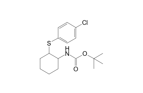 N-BOC-2-(4-chlorophenylthio)cyclohexylamine