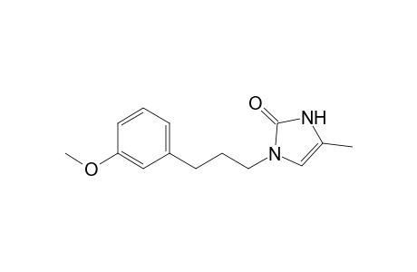 1-[3-(3-methoxyphenyl)propyl]-4-methyl-1,3-dihydro-2H-imidazol-2-one