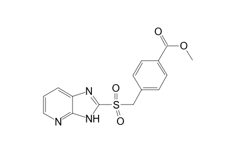 Benzoic acid, 4-(3H-imidazo[4,5-b]pyridine-2-sulfonylmethyl)-, methyl ester