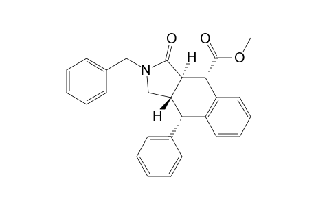 methyl (3aR,4S,9S,9aS)-2-benzyl-3-oxo-9-phenyl-3a,4,9,9a-tetrahydro-1H-benzo[f]isoindole-4-carboxylate