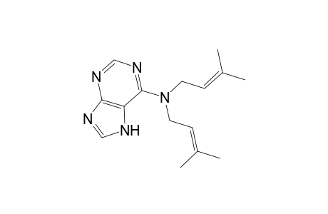 Adenine, N,N-bis(3-methyl-2-butenyl)-
