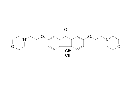 2,7-BIS(2-MORPHOLINOETHOXY)FLUOREN-9-ONE, DIHYDROCHLORIDE