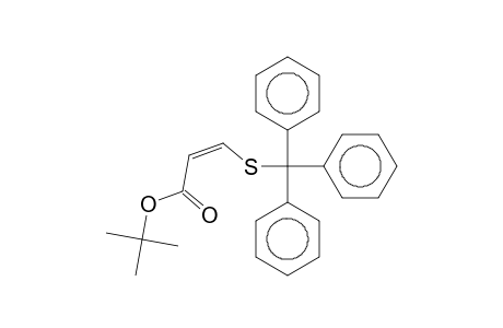 3-(Tritylthio)acrylic acid, t-butyl ester