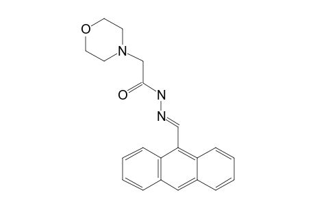 Morpholin-4-yl-acetic acid, anthracen-9-ylmethylene-hydrazide