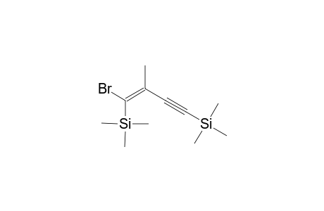 (E)-1,4-Bis(trimethylsilyl)-1-bromo-2-methyl-1-buten-3-yne