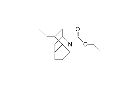 N-Ethoxycarbonyl-8-propyl-2-aza-tricyclo(4.3.1.0/3,7/)dec-8-ene