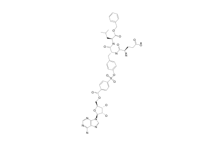 H-GLU-TYR-[SO2C6H4[4-(CO-A)]]-LEU-OBZL