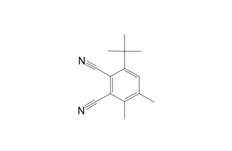 6-(1,1-Dimethylethyl)-3,4-dimethyl-1,2-benzenedicarbonitrile