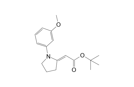 (2E)-2-[1-(3-methoxyphenyl)-2-pyrrolidinylidene]acetic acid tert-butyl ester