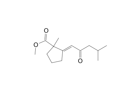 Methyl (E)-2-(2-Oxo-2-isobutylethylidene)-1-methylcyclopentanecarboxylate