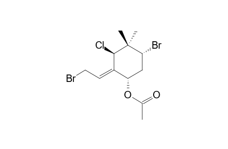 8-CHLORO-1,6-DIBrOMO-4-ACETOXYOCHTODENE