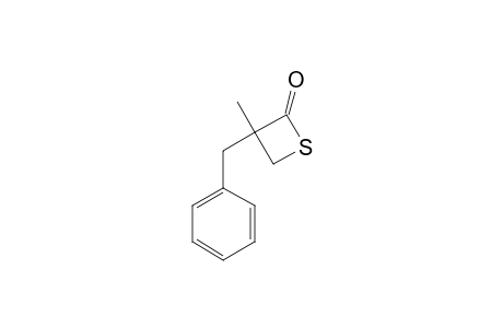 3-(benzyl)-3-methyl-thietan-2-one
