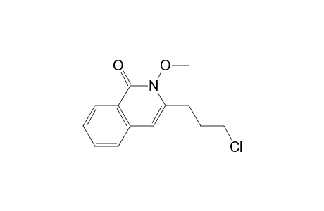 N-Methoxy-3-(3-chloropropyl)isoquinolin-1(2H)-one