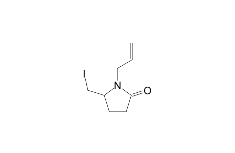 1-(2-Prop[enyl)-5-iodomethyl-2-pyrrolidinone
