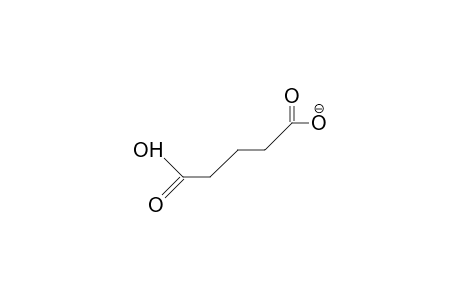 Glutaric acid, anion