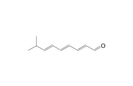 (2E,4E,6E)-8-methylnona-2,4,6-trienal