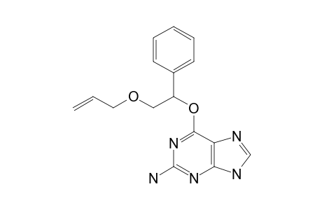 O6-[2-(ALLYLOXY)-1-PHENYLETHYL]-GUANINE