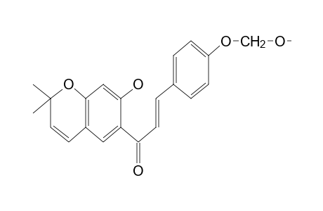 1-(2,2-DIMETHYL-7-HYDROXY-2H-BENZOPYRAN-6-YL)-3-[p-(METHOXYMETHOXY)PHENYL]-2-PROPEN-1-ONE