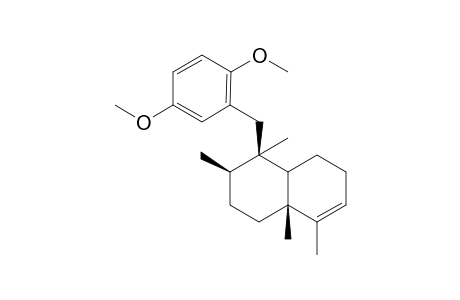 Naphthalene, 1-[(2,5-dimethoxyphenyl)methyl]-1,2,3,4,4a,7,8,8a-octahydro-1,2,4a,5- tetramethyl-, [1R-(1.alpha.,2.beta.,4a.beta.,8a.alpha.)]-