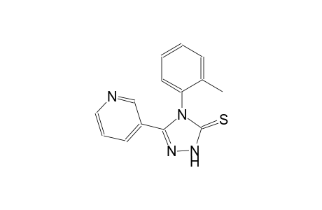 3H-1,2,4-triazole-3-thione, 2,4-dihydro-4-(2-methylphenyl)-5-(3-pyridinyl)-
