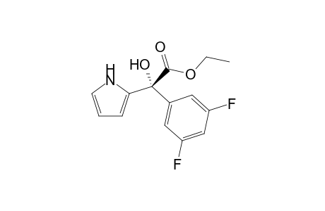 Ethyl 2-(3,5-difluorophenyl)-2-hydroxy-2-(1H-pyrrol-2-yl)acetate
