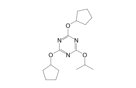 2,4-BIS-(CYCLOPENTYLOXY)-6-ISOPROPOXY-1,3,5-TRIAZINE