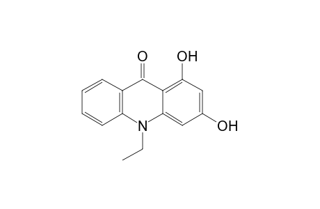 10-ethyl-1,3-dihydroxy-10H-acridin-9-one