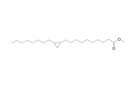 Cyclopropanedecanoic acid, 2-octyl-, methyl ester