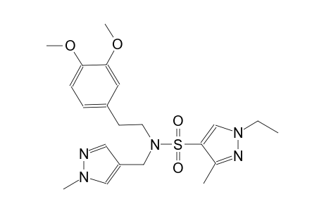 1H-pyrazole-4-sulfonamide, N-[2-(3,4-dimethoxyphenyl)ethyl]-1-ethyl-3-methyl-N-[(1-methyl-1H-pyrazol-4-yl)methyl]-