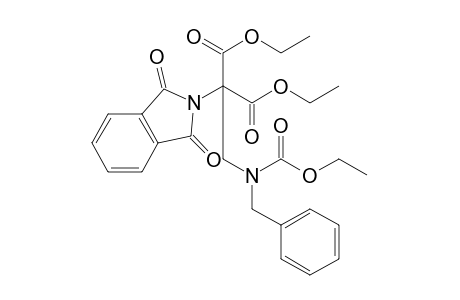alpha-[(benzylcarboxyamido)methyl]-1,3-dioxo-2-isoindolinemalonic acid, triethyl ester