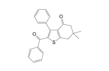 2-Benzoyl-6,6-dimethyl-3-phenyl-6,7-dihydrobenzo[b]thiophen-4(5H)-one