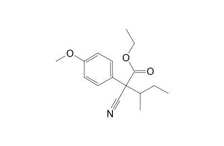 Ethyl 2-Cyano-2-(p-methoxyphenyl)-3-methylpentanoate