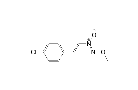 (Z)-1-[(E)-2-(4-chlorophenyl)ethenyl]-2-methoxydiazene 1-oxide