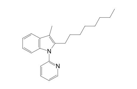 3-Methyl-2-n-octyl-1-(pyridin-2-yl)-1H-indole