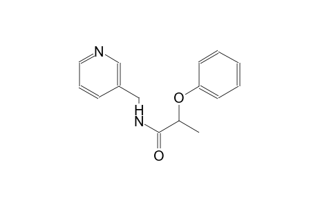2-phenoxy-N-(3-pyridinylmethyl)propanamide