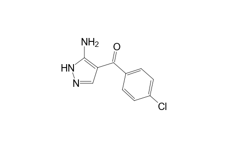 (5-Amino-1H-pyrazol-4-yl)(4-chlorophenyl)methanone
