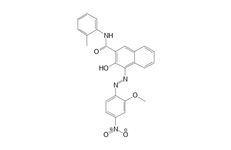 2-Methoxy-4-nitroaniline -> 2-hydroxynaphthoic arylide-2-methylanilide
