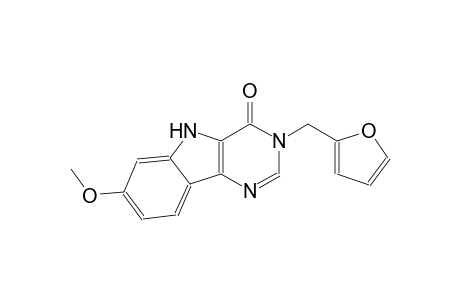 3-(2-furylmethyl)-7-methoxy-3,5-dihydro-4H-pyrimido[5,4-b]indol-4-one