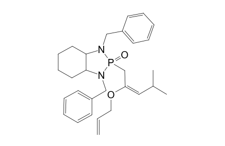(R,S)-(2'E)-(3aI,7aI)-1,3-Dibenzyl-2-[4'-methyl-2'-(2''-propenyloxy)-2'-pentenyl]octahydro-1H-1,3,2-benzodiazaphosphole 2-Oxide
