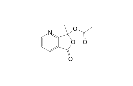 3-ACETOXY-4-AZA-3-METHYL-1(3H)-ISOBENZOFURANONE