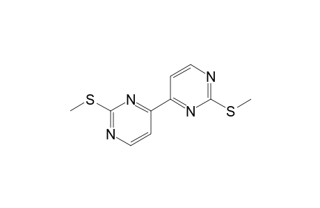 2-(methylthio)-4-[2-(methylthio)-4-pyrimidinyl]pyrimidine